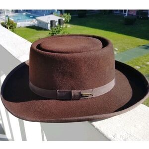 Wild Wild West James West Cowboy Wool Hat 1999 Warner Bros. Size XL.